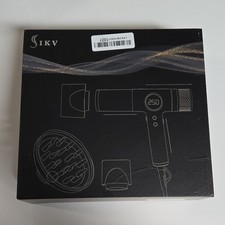 IKV HD-3235 Hair Dryer Grey Diffuser Digital 1300-2200W