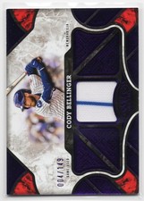 2025 Topps Tier One Cody Bellinger Game Used Patch Relic Pinstripe /149 Cubs
