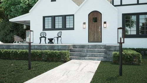 Quoizel WVR8407 Westover 20" Tall Outdoor Wall Sconce - Bronze - Picture 3 of 12