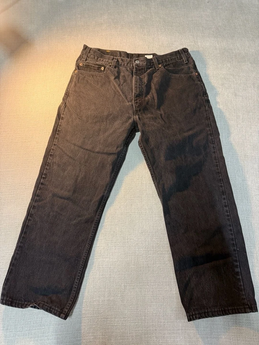 Levi's Denim Black Jeans for Men for sale | eBay