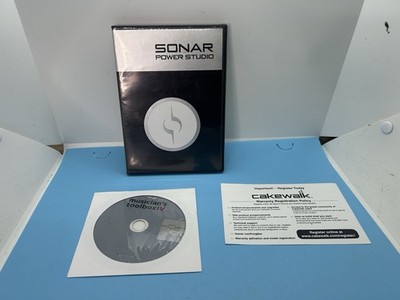 cakewalk sonar power studio & cakewalk musician s toolbox iv CDs