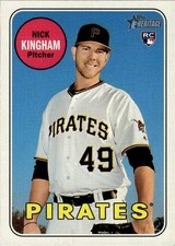 2018 Topps Heritage #651 Nick Kingham Pittsburgh Pirates Rookie