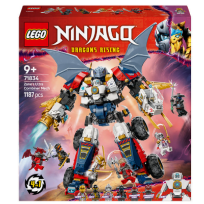 Buy LEGO NINJAGO: Zane's Ultra Combiner Mech (71834) online | eBay