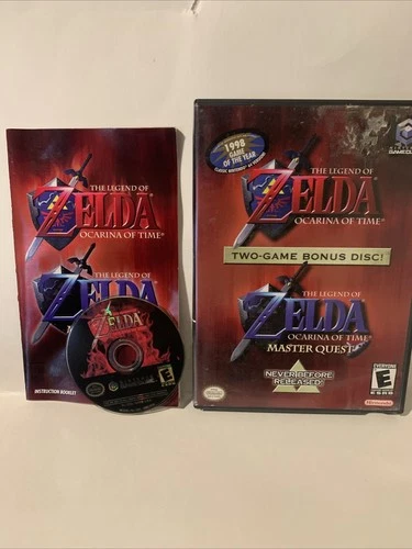 The Legend of Zelda: Ocarina of Time Master Quest Two-Game Bonus Disc GameCube