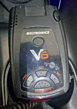 Beltronics V6 Radar Laser Detector Model 162009-00 tested working good cond.