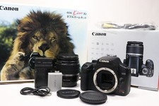  US Duty Paid Canon EOS Kiss X2 Digital Camera  EF-S 18-55mm Lens Top MINT 