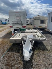 BRIAN JAMES CAR TRANSPORTER TRAILER CAR HAULER 2 WINCH RAMPS 4M X 2M BED 13x6ft