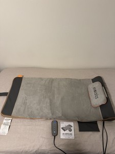 HoMedics Air Compression Back Stretching Mat w/ Remote Control Gray