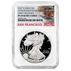 2017-S Proof $1 American Silver Eagle Congratulations Set NGC PF69UC Trolley ER