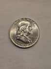 1958 D BENJAMIN FRANKLIN HALF DOLLAR
