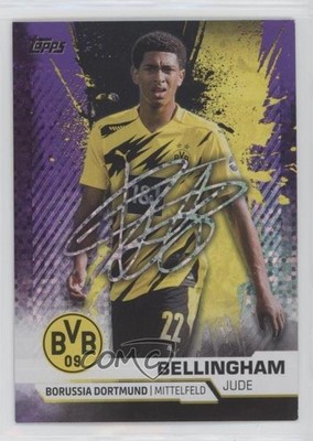 2020-21 Topps BVB Borussia Dortmund Mega Tin 11/50 Jude Bellingham Rookie RC 1u6