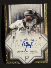 2023 Topps Five Star Liover Peguero Rookie Autograph #FSA-LPE Pirates