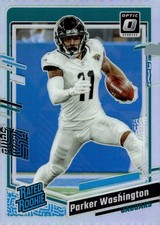 2023 Donruss Optic #254 Parker Washington Holo