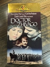Doctor Zhivago VHS, 1988, MGM/UA Home Video 2 Tape Set Factory Sealed NEW