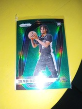 2024-25 Panini NBA Prizm Stephen Castle Rookie RC Green Silver Prizm #234 MINT!