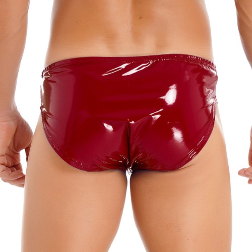 Calzoncillos para hombre cintura elástica bragas aspecto húmedo ropa interior transpirable pantalones cortos suaves - Imagen 5 de 106
