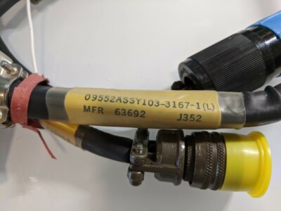 ATEC INC CABLE ASSY 103-3167-1 6150-01-017-7688