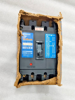 TERASAKI TEMBREAK XH225NS 3-POLE CIRCUIT BREAKER 125A FREE FAST SHIPPING FEDEX