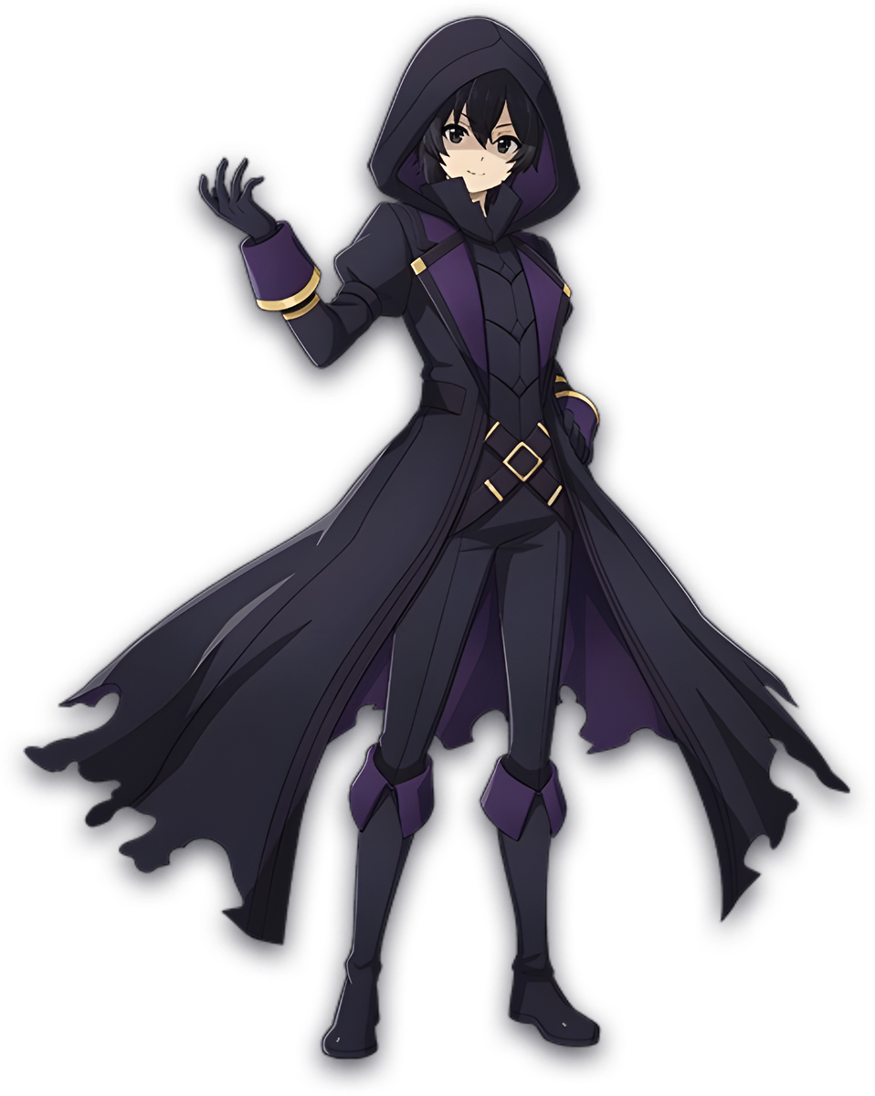 Shadow The Eminence in Shadow Weatherproof Anime Sticker 6