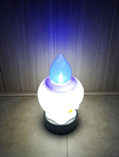 Pokemon LED Light Litwick Pumpkin Banquet Halloween Decoration From Japan