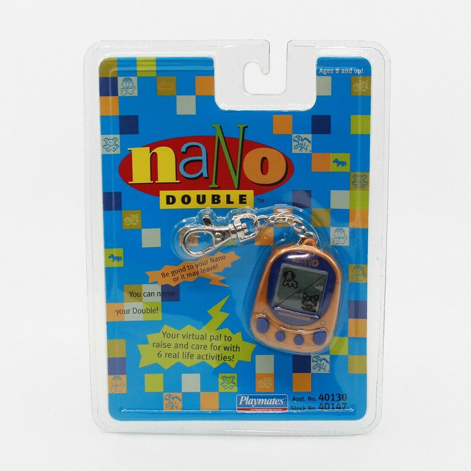 NANO Double Electronic Virtual Pet - 1997 Playmates - STILL SEALED