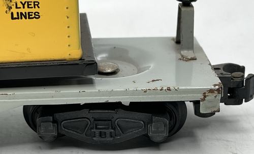 Gilbert American Flyer S Gauge 906 Sheetmetal Crane Car - 1954 Only - Picture 4 of 7