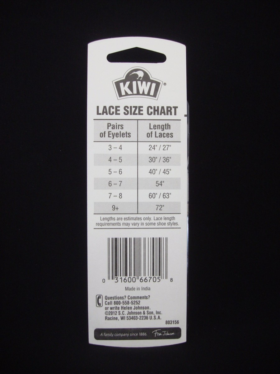 3 Pairs KIWI Outdoor Shoe Laces Round Brown-Olive 60 3 Pairs KIWI Outdoor Shoe Laces Round Brown-Olive 60