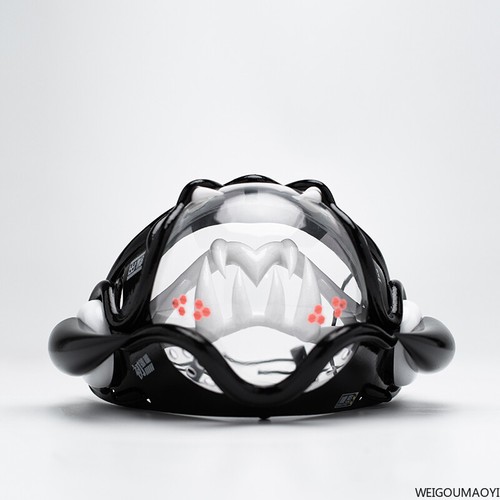 DIY 【Creative Work】 Cyberpunk DC Face Mask Mouth Cage Binder Sci-Fi Style Muzzle - Picture 11 of 14