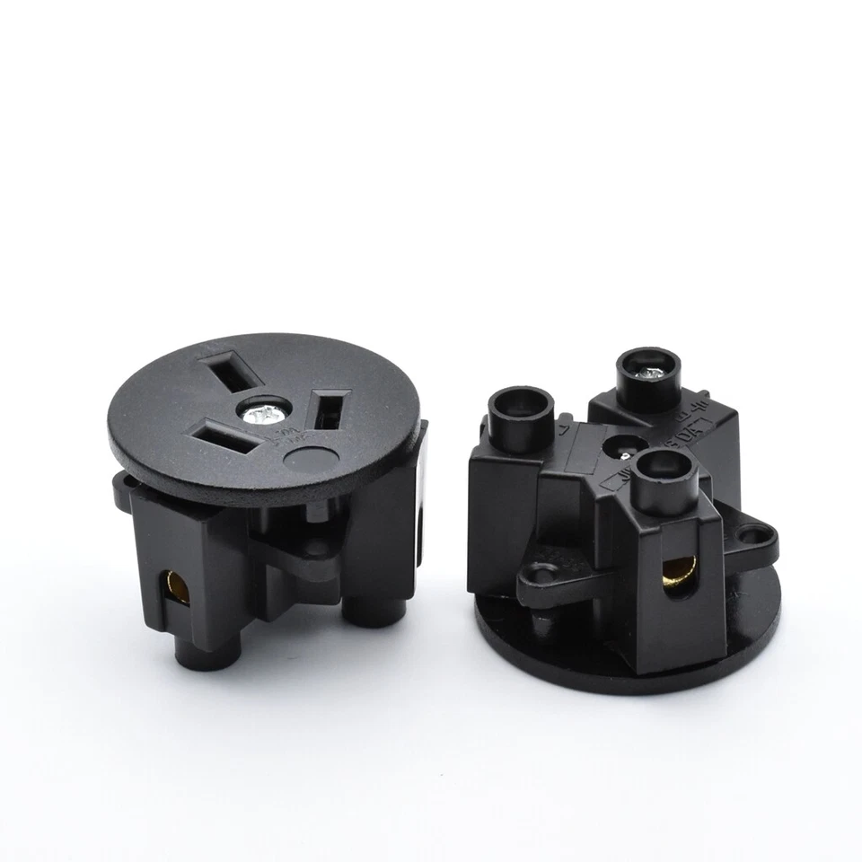 Australia Power Socket Outlet AU Plug Power Receptacle AC 240V 10A Black - image 3 of 4