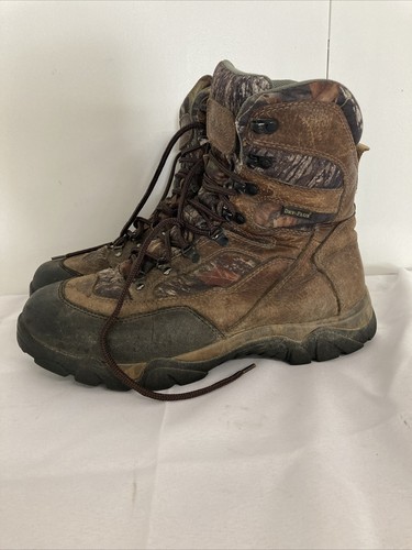 Insulated Camo Hunting Boots Mens 