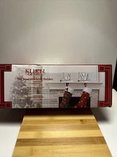 Klikel Stocking Holder Set of 2 - Joy And Noel  Stocking Hanger for Mantel