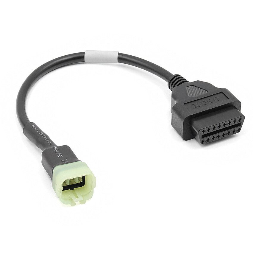 For Kawasaki OBD2 6 Pin Diagnostic Plug Adapter Motorcycle