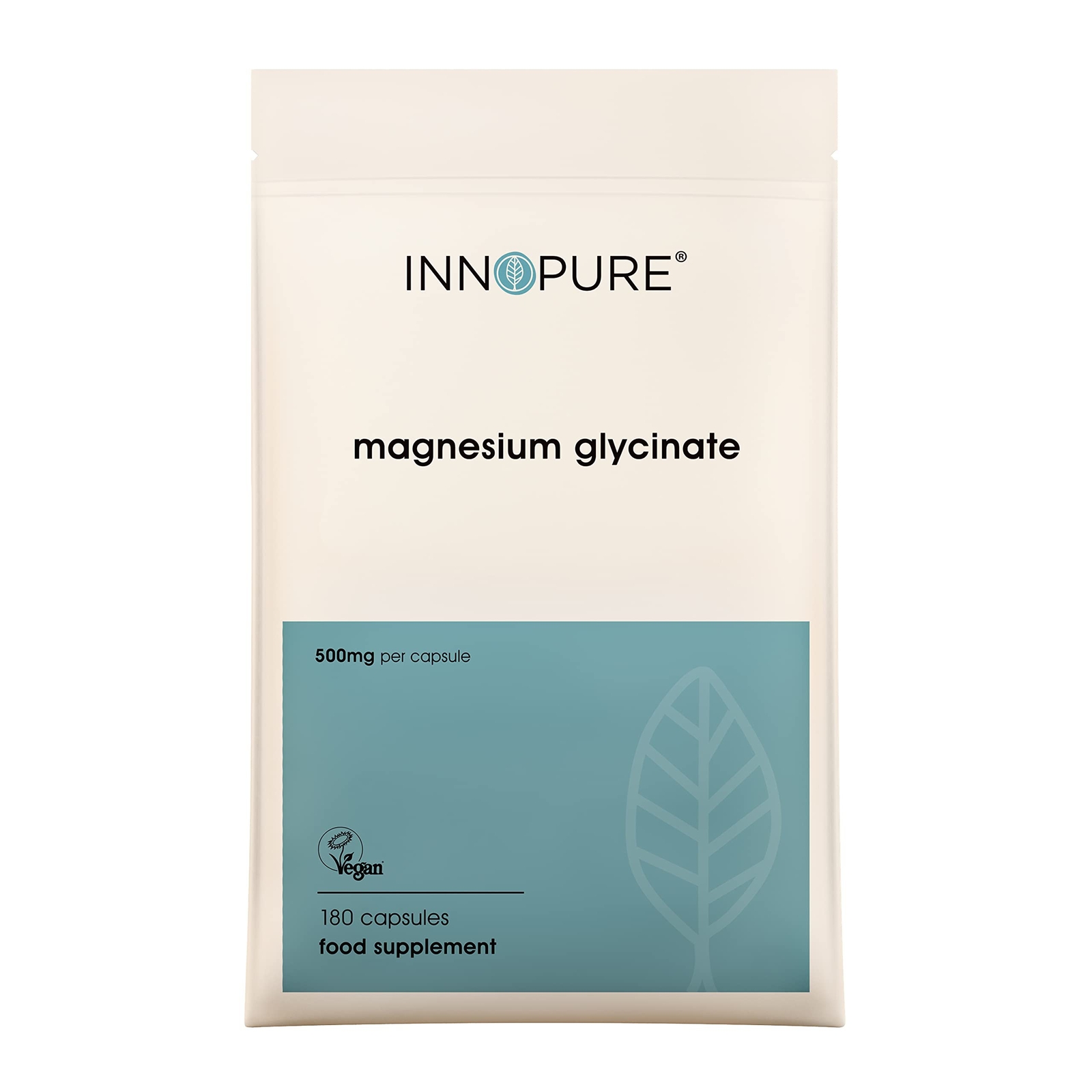 INNOPURE Magnesium Glycinate 180 Capsules - Bioavailable Magnesium Supplement...