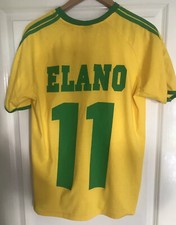 Official Manchester City Brazil T-Shirt #11 Elano Large 42?