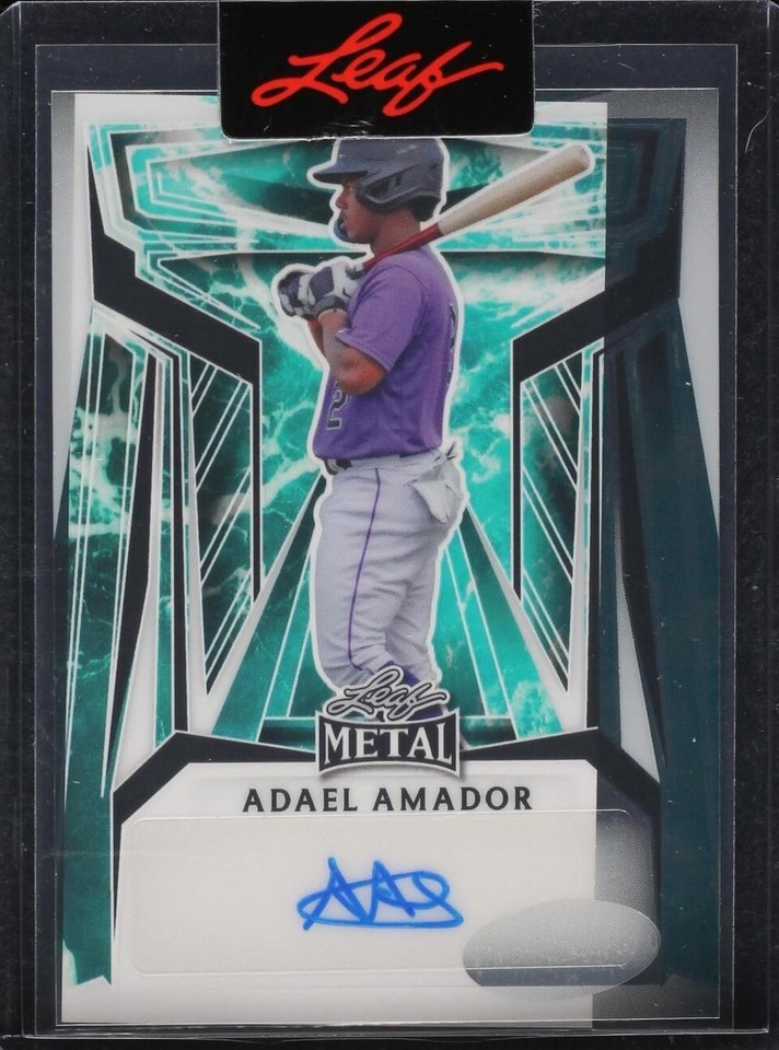 2023 Leaf Metal - Adael Amador #BA-AA1 - 1 of 1