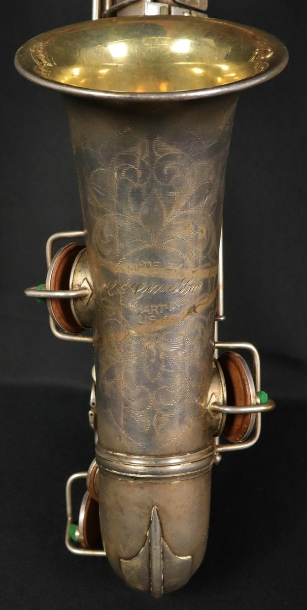 1922 Conn New Wonder Silver Plated Alto Saxophone Sax Gold