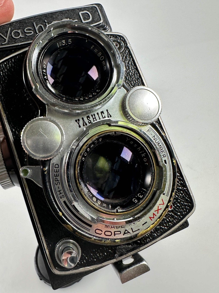 Yashica D 二眼レフカメラ ケース付き 中古 オンライン ショップ