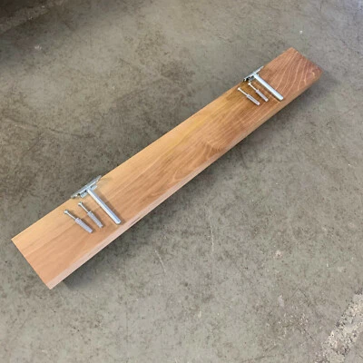 Wandboard Nussbaum Massiv Holz Board Regal Steckboard Regalbrett Neu - Bild 1 von 4