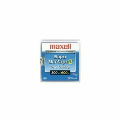   Lot 5 Maxell Super DLTtape II 300/600GB Datenbackup Neu Und Versiegelt