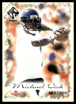 2001 Pacific Private Stock Michael Vick Rookie