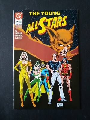 Young All-Stars #12  (1988) VF Mekanique, Per Degaton, Ultra-Humanite Part 1