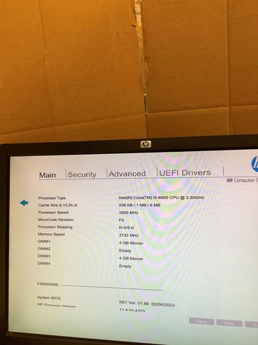 Hp Z240 i5-6600 3.3Ghz 6th Gen Sff Workstation Computer w/400GB HD/8GB/DVDRW QTY - Bild 12 von 21