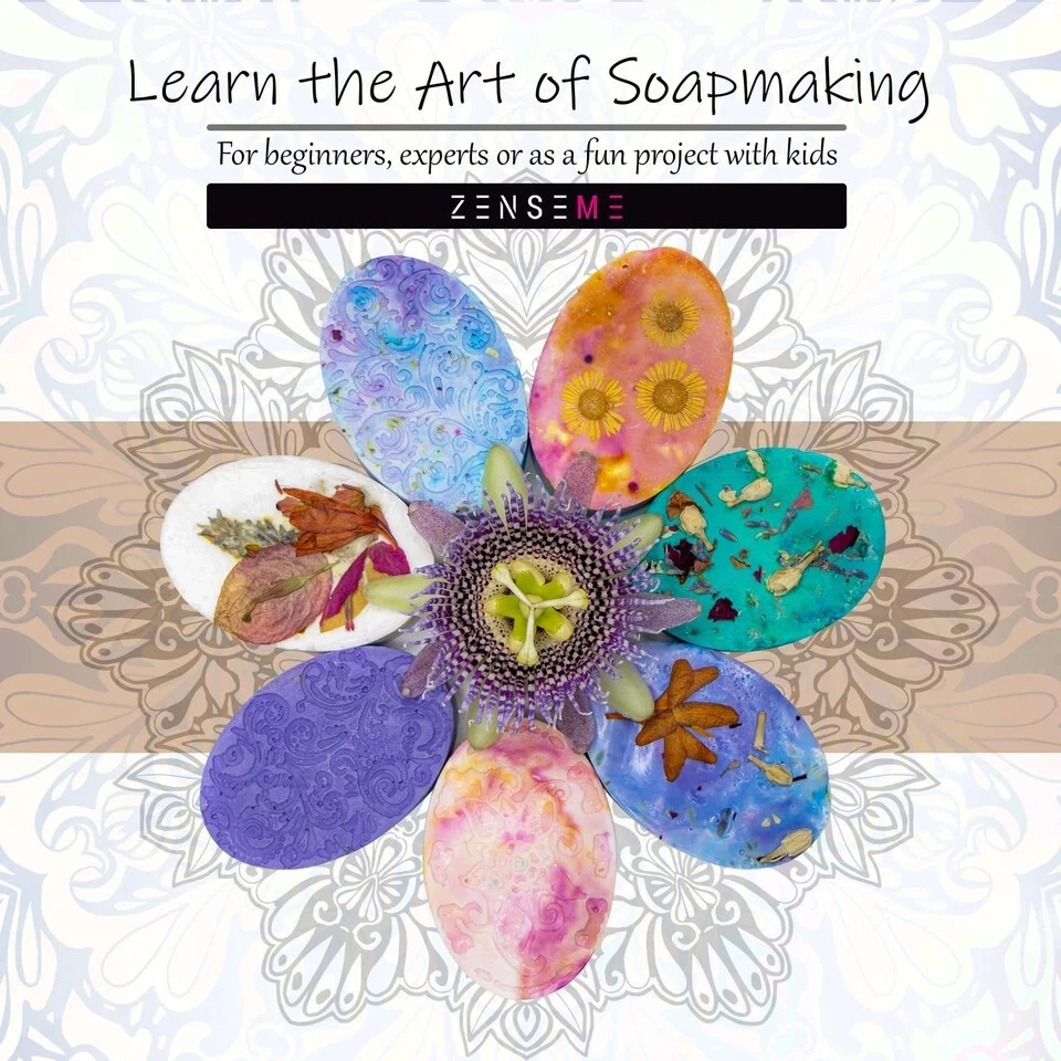 Soap Making Kit for Adults, Make Your Own Soap with Melt and Pour diy Natural... - Image 3 of 3