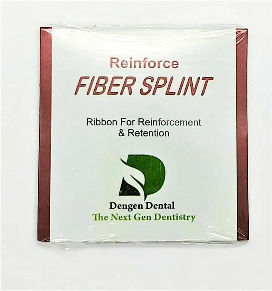 Dental Glass Fiber Splint 3mm Impregnated Light Cure Fiber 4pcs Free ...