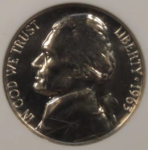 1963 Jefferson Nickel NGC Certified PF68