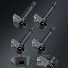 4PCS Ignition Coil Pack For Honda Civic 2006 2007 2008 2009 2010 2011 1.8L UF582