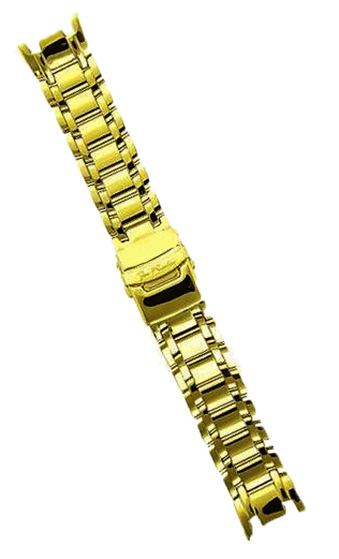 24mm Joe Rodeo Master Gold-tone Stainless Steel Watch Band | eBay