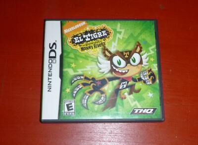 El Tigre The Adventures of Manny Rivera (Nintendo DS, 2007)-No Manual