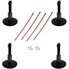 4 Snow Plow Shoes W Markers For Western Meyer Fits Boss Fisher Curtis Hiniker 4 Snow Plow Shoes W Markers For Western Meyer Fits Boss Fisher Curtis Hiniker