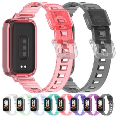 Für Xiaomi MI Band 9 Active/Rede Watch 3 Ersatz Silikon Armband Smartwatch Strap